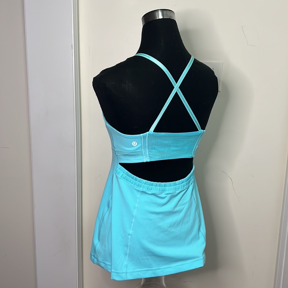 Lululemon Lighten Up Cami Cutout Back Tank Top Size 10